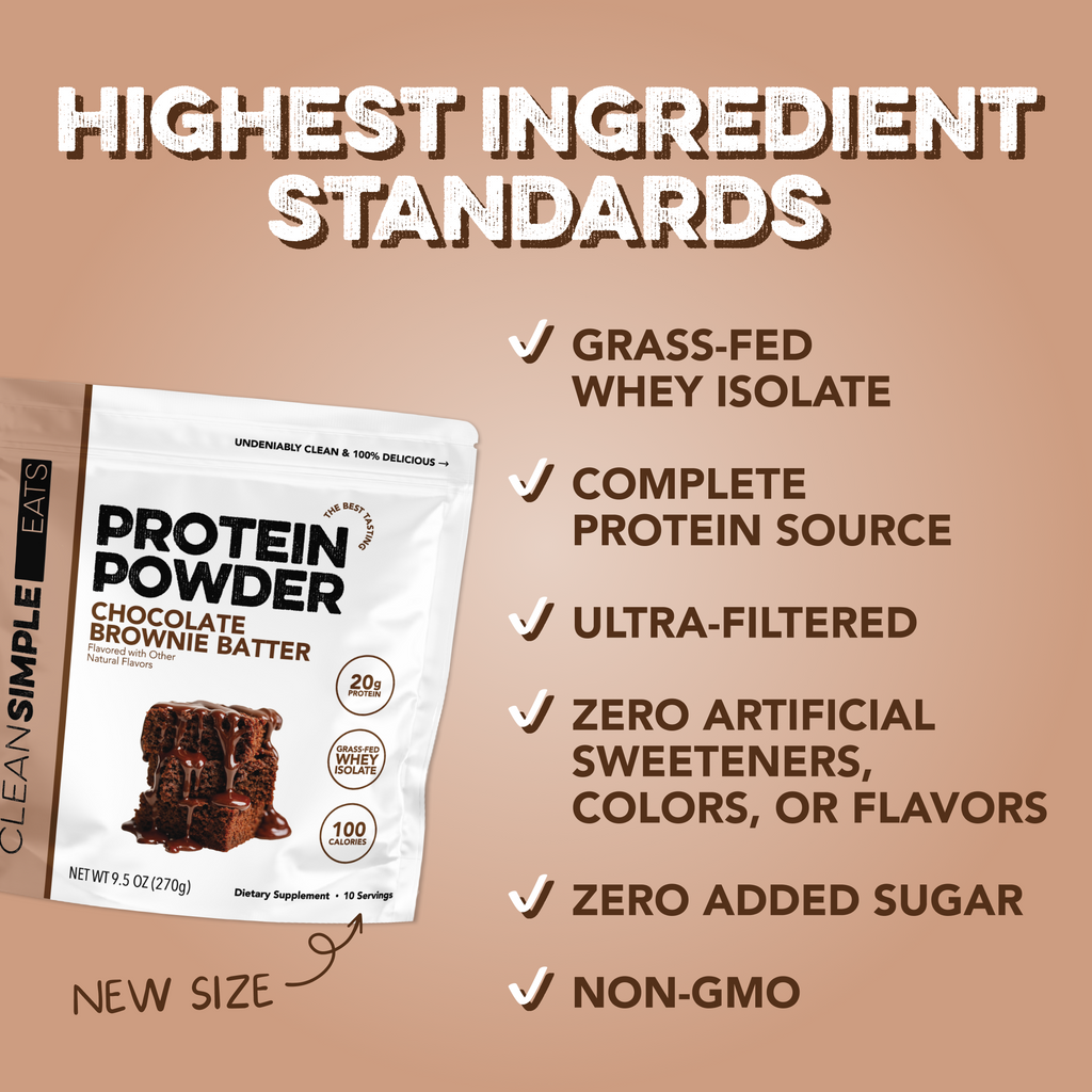 Protein Powder: Brownie Batter (10 Serving Bag)