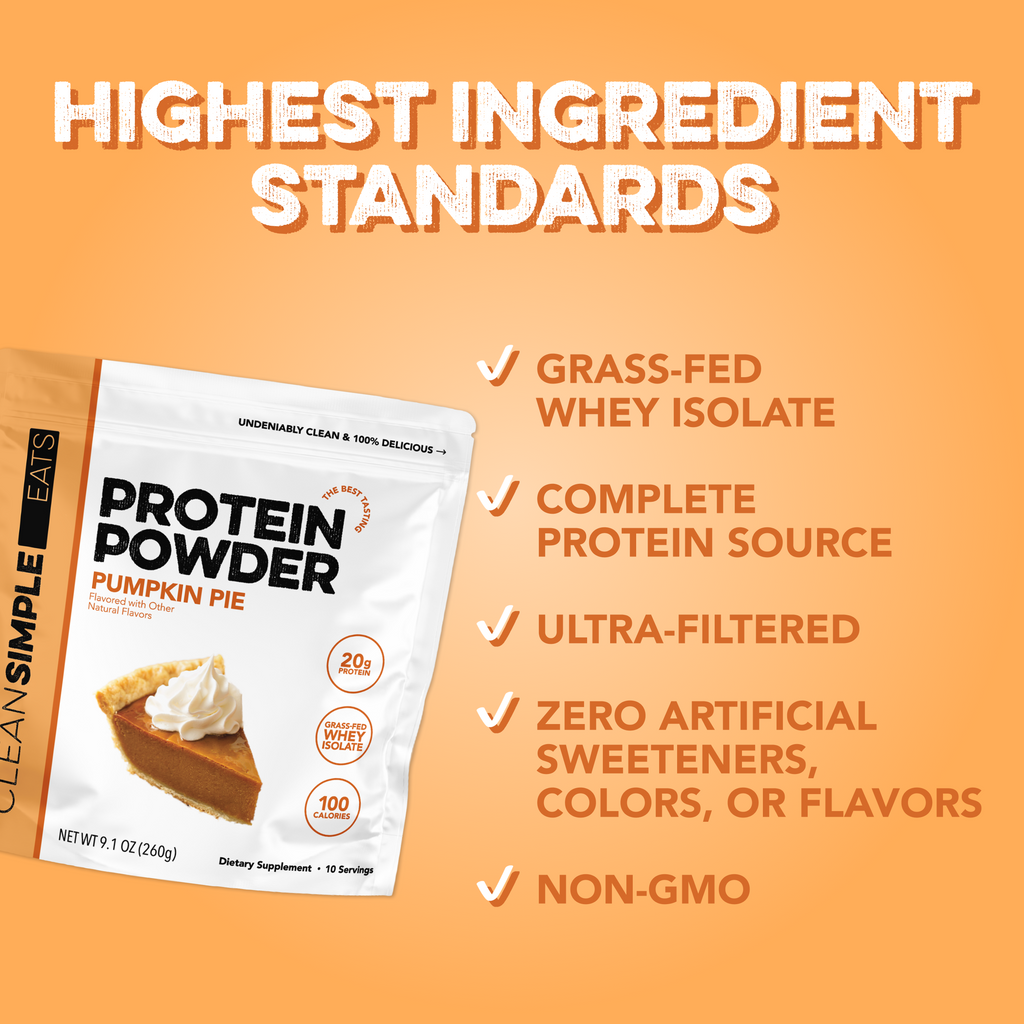 Protein Powder: Pumpkin Pie (10 Serving Bag)