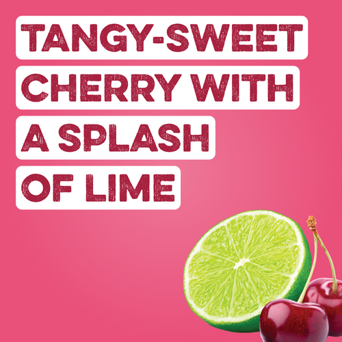 Clear Protein Soda: Cherry Lime  (16 Oz. | 4 Pack)