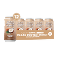 Clear Protein Water: Coconut Créme (12 Oz. | 12 Pack)